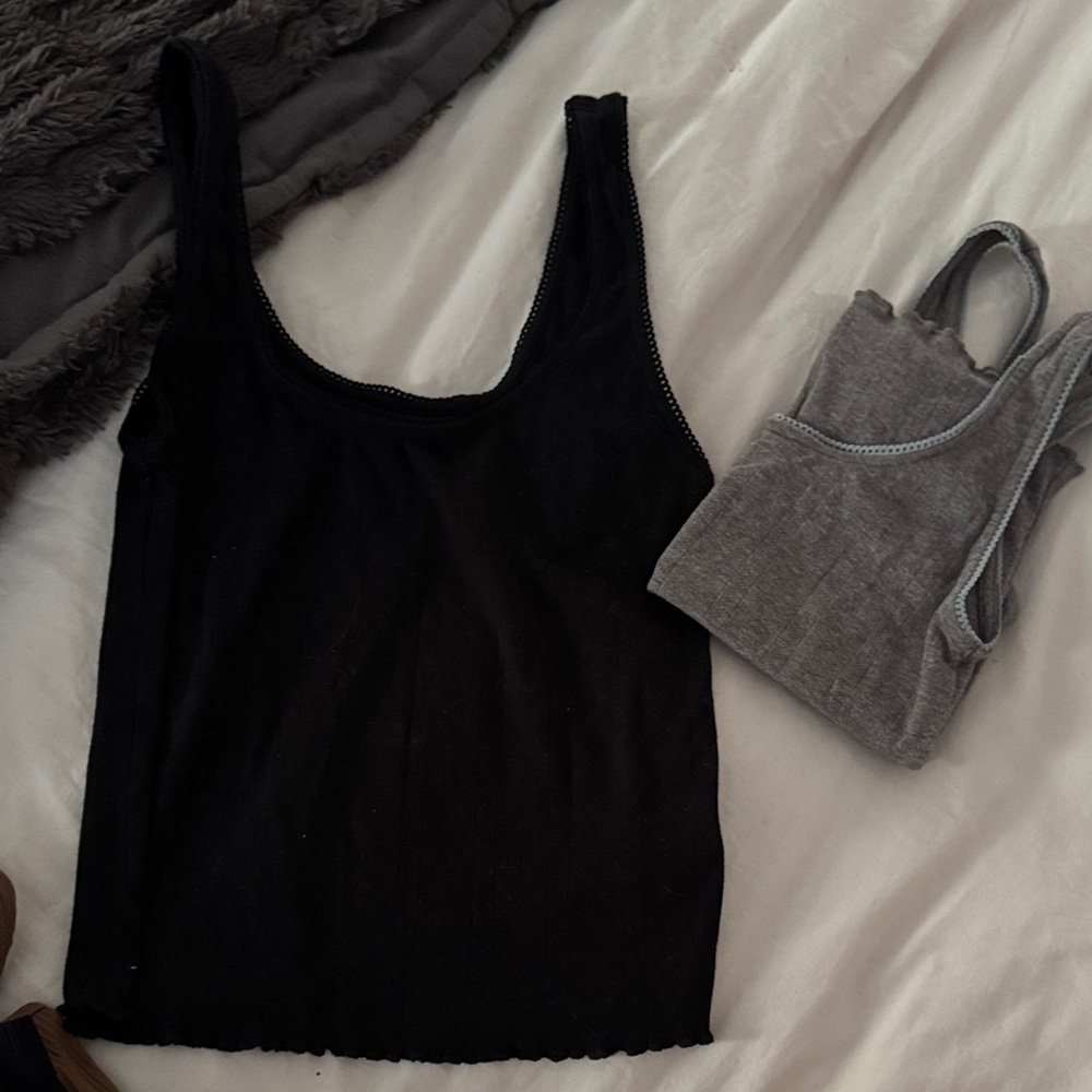 AE WOMENS TANK TOPS-CROP SMALL